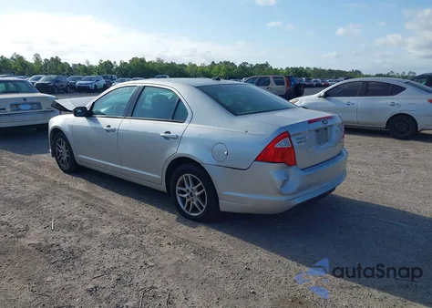 2012 Ford Fusion S из США, поврежденный, VIN 3FAHP0GA7CR103388